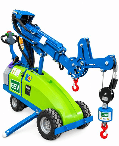 Pick & Carry kran, 1.0T, Batteri