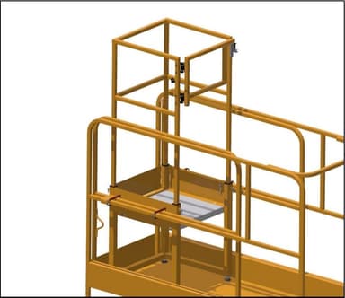 Step-Up skammel – 50 cm. - for Haulotte Optimum 8