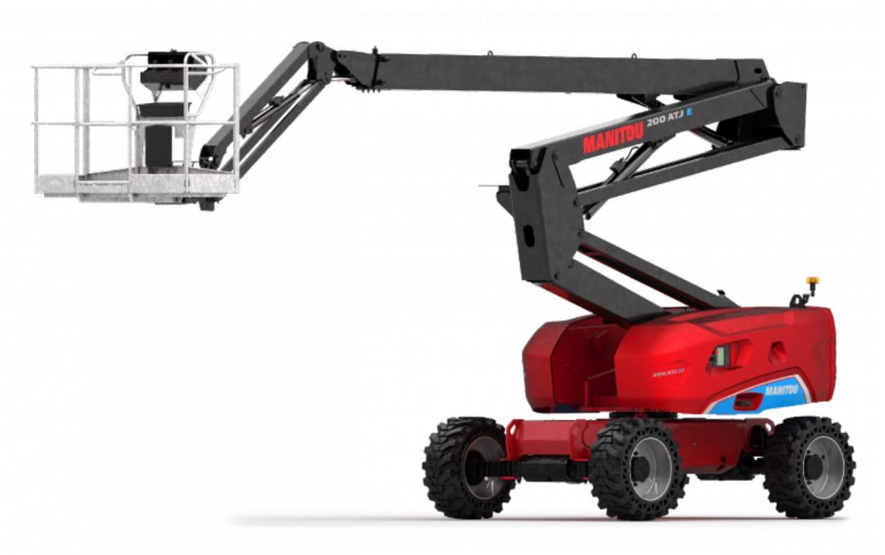 Bomlift knækarm Batteri 20 m