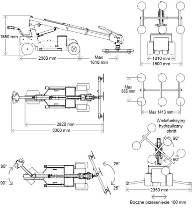 Vacuum Glass Lifter, WLL  780kg, Outdoor