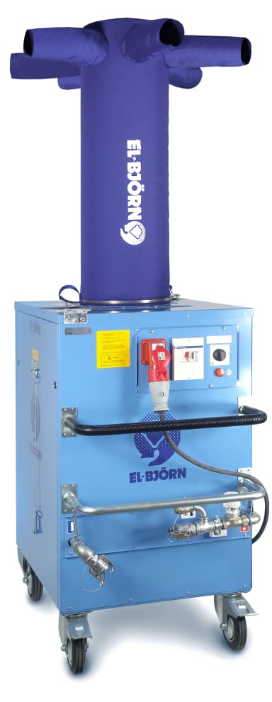 Varmeblæser for fjernvarme 50 KW