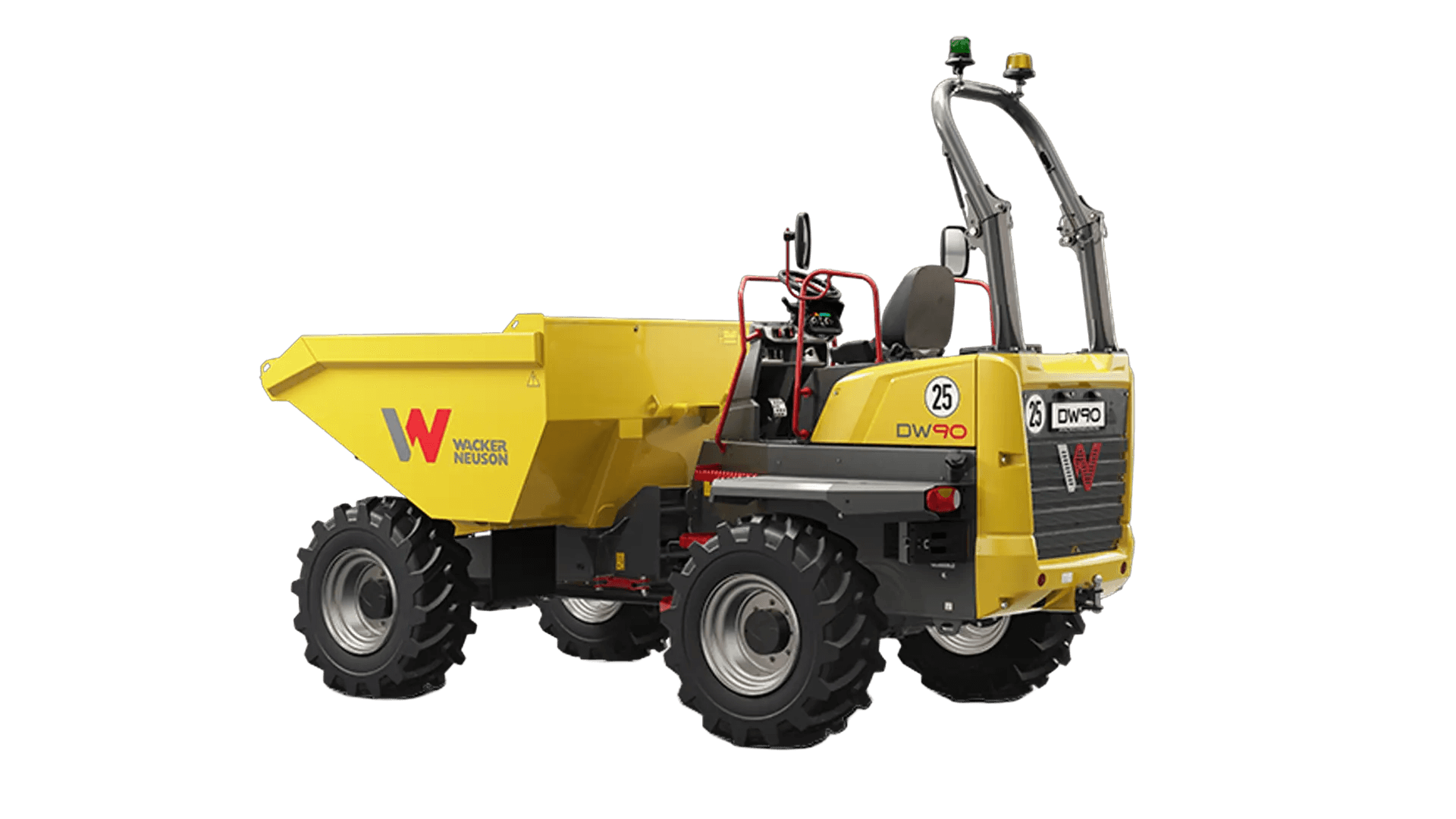 Dumper 9T, dualview, bag & sidetip, diesel