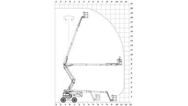 Bomlift Diesel 20m 4x4