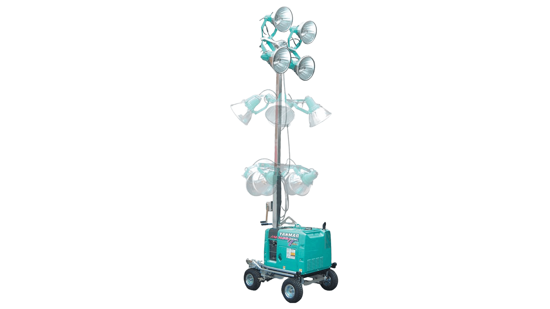 Teleskop lysmast diesel 5m