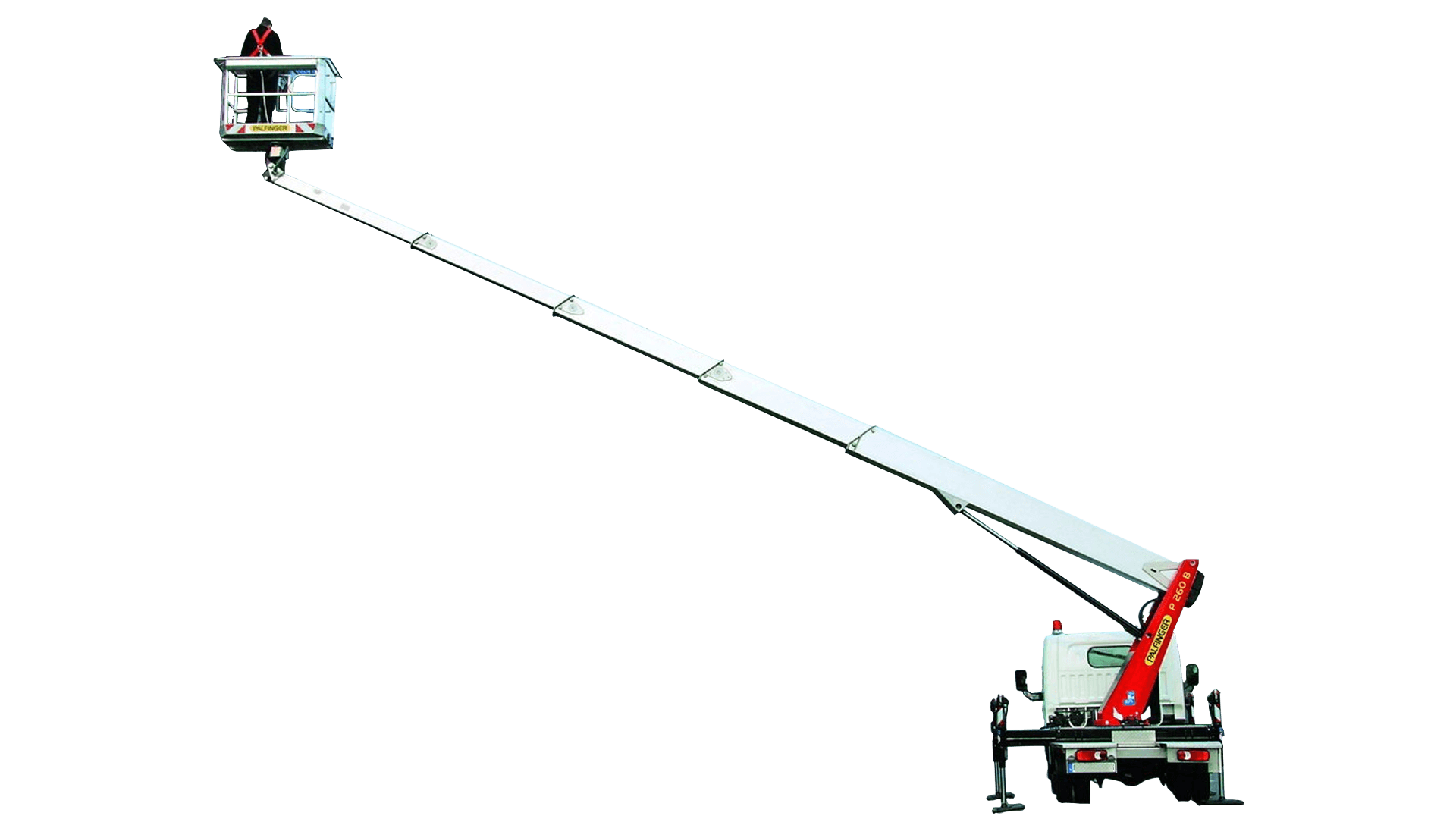 Billift, ligearm, 26m, u. fører