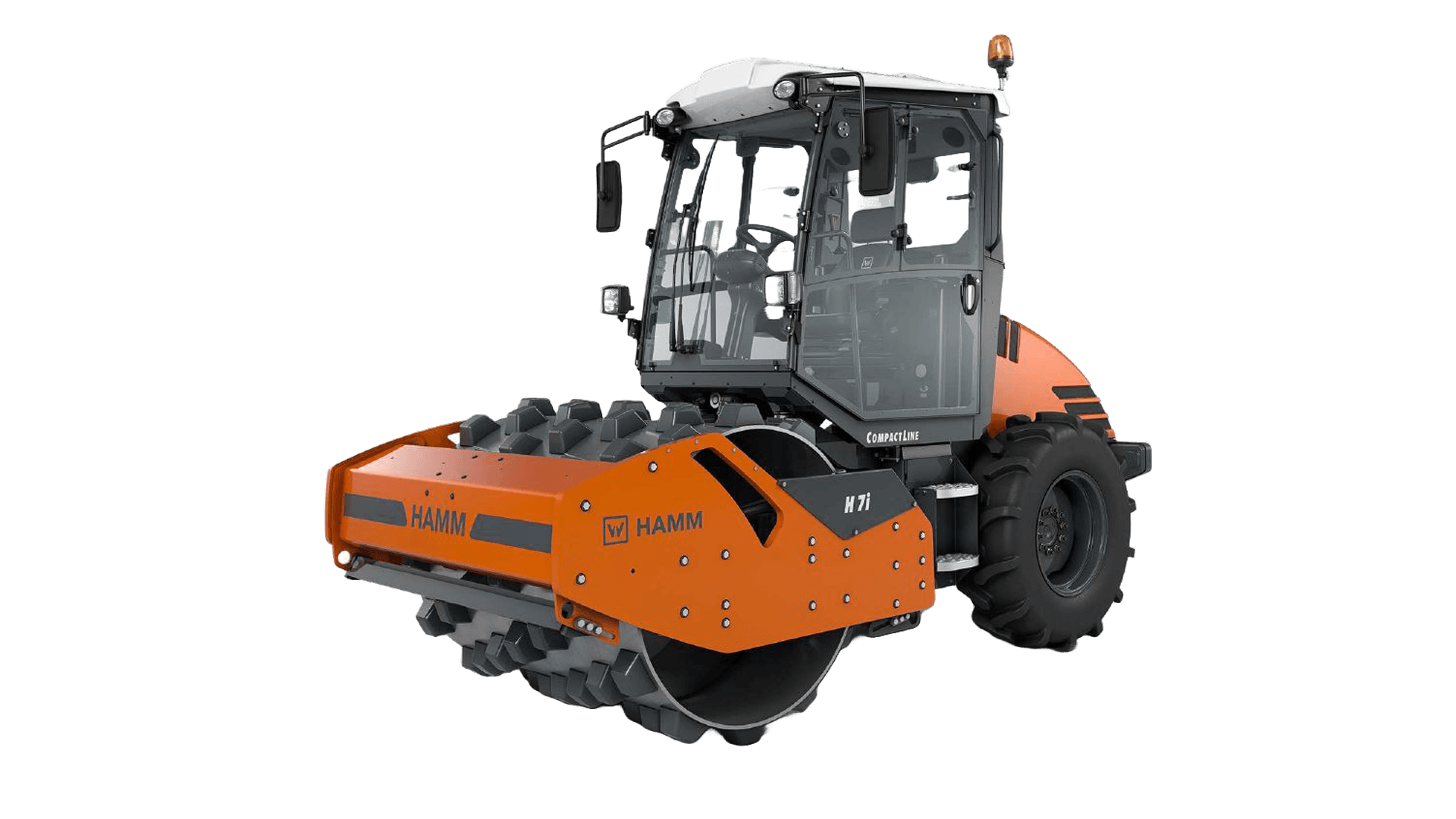 Tromle (valsetog) 7 T råjord fast forfod