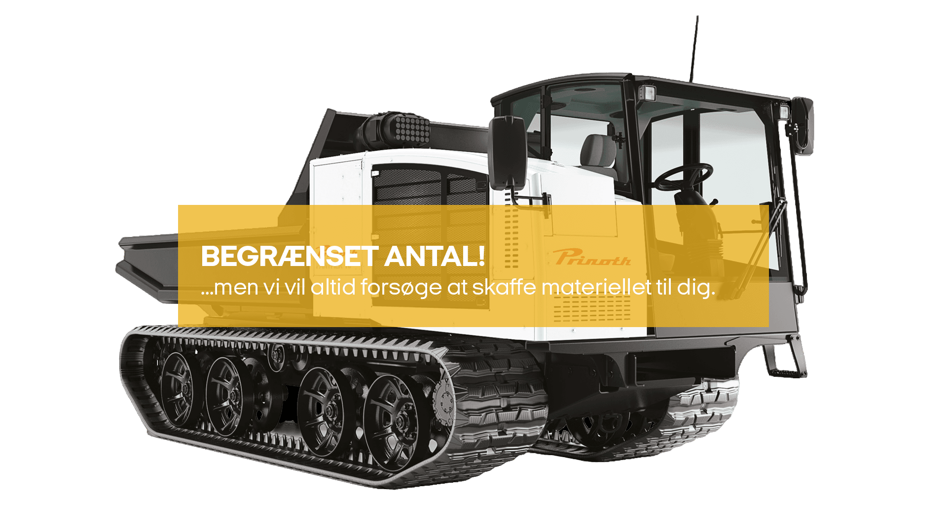 Bæltedumper, m bag/sidetip, Diesel, 14T (begrænset antal - kun i udvalgte afd.)*