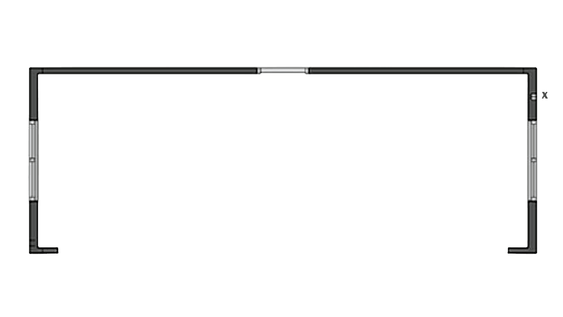 Storrumsmodul m. venstre langside