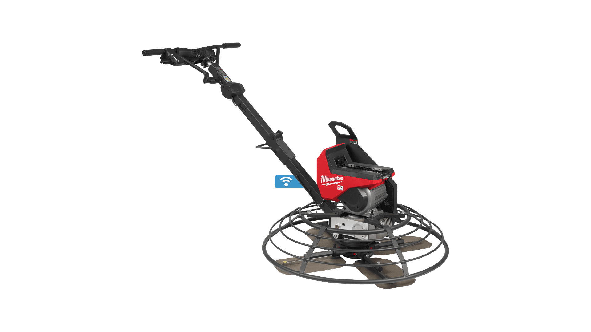 Glittemaskine, Ø90cm, 72V- batteri