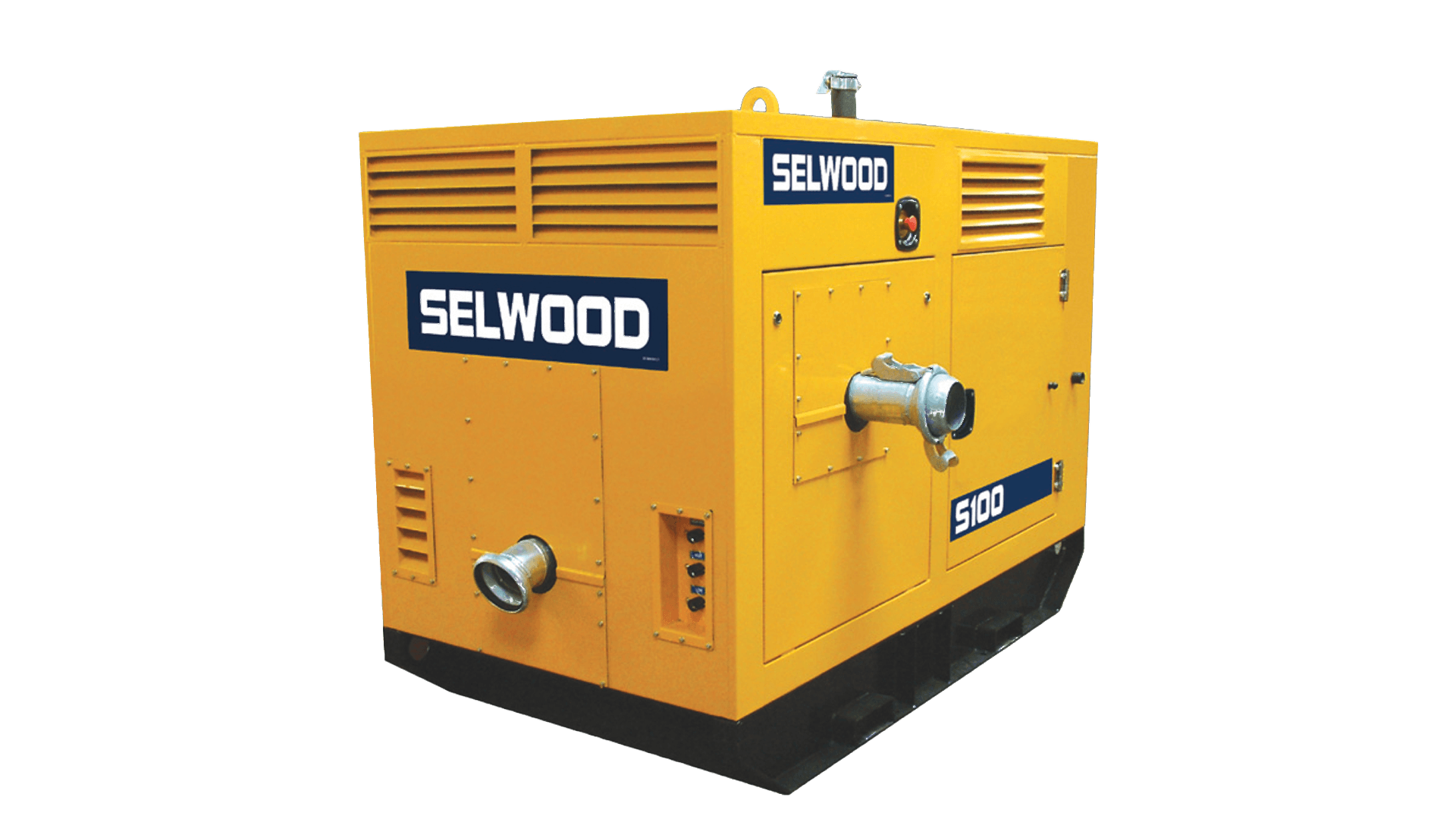 Motorpumpe 4" lyddæmpet stationær (begrænset antal - kun i udvalgte afd.)*