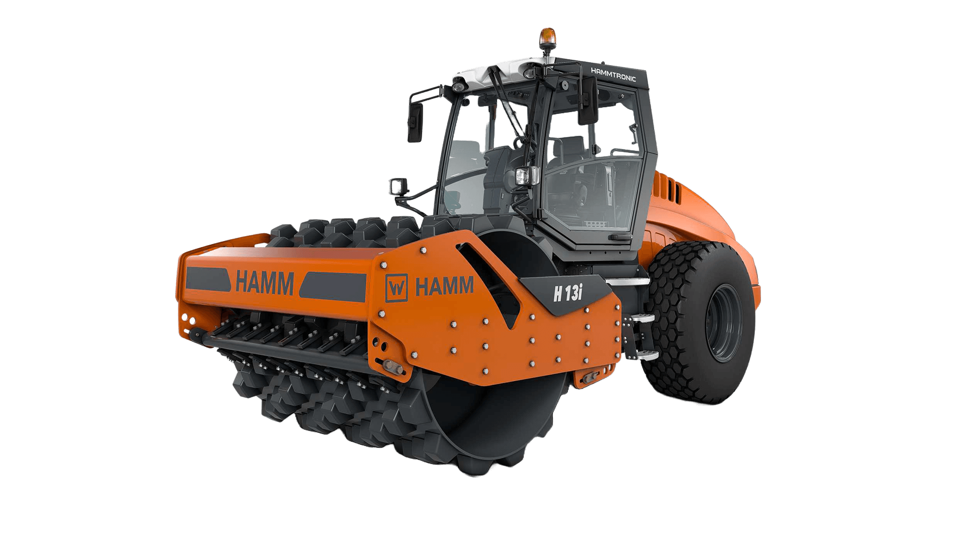 Tromle (valsetog) 12- 13 T råjord fast forfod