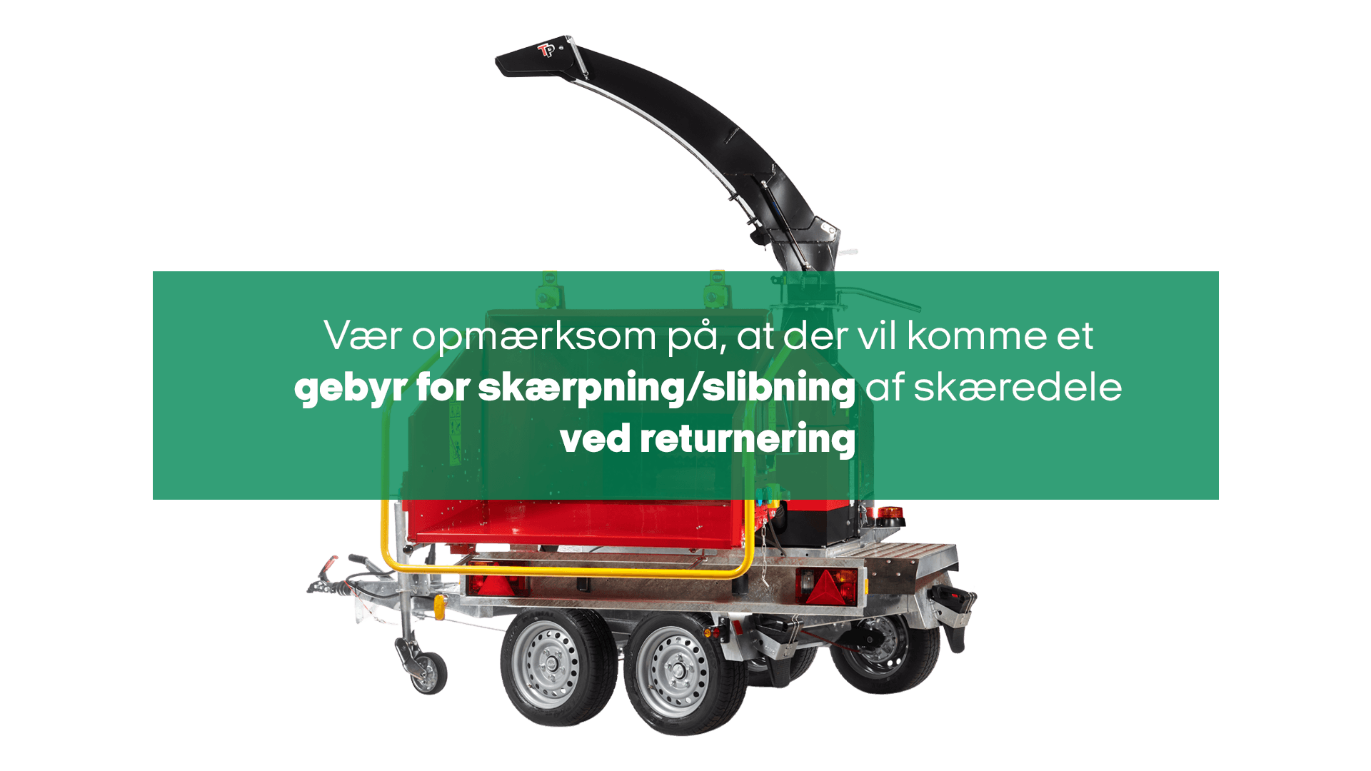 Flishugger trailermonteret 21 - 23cm (begrænset antal - kun i udvalgte afd.)*