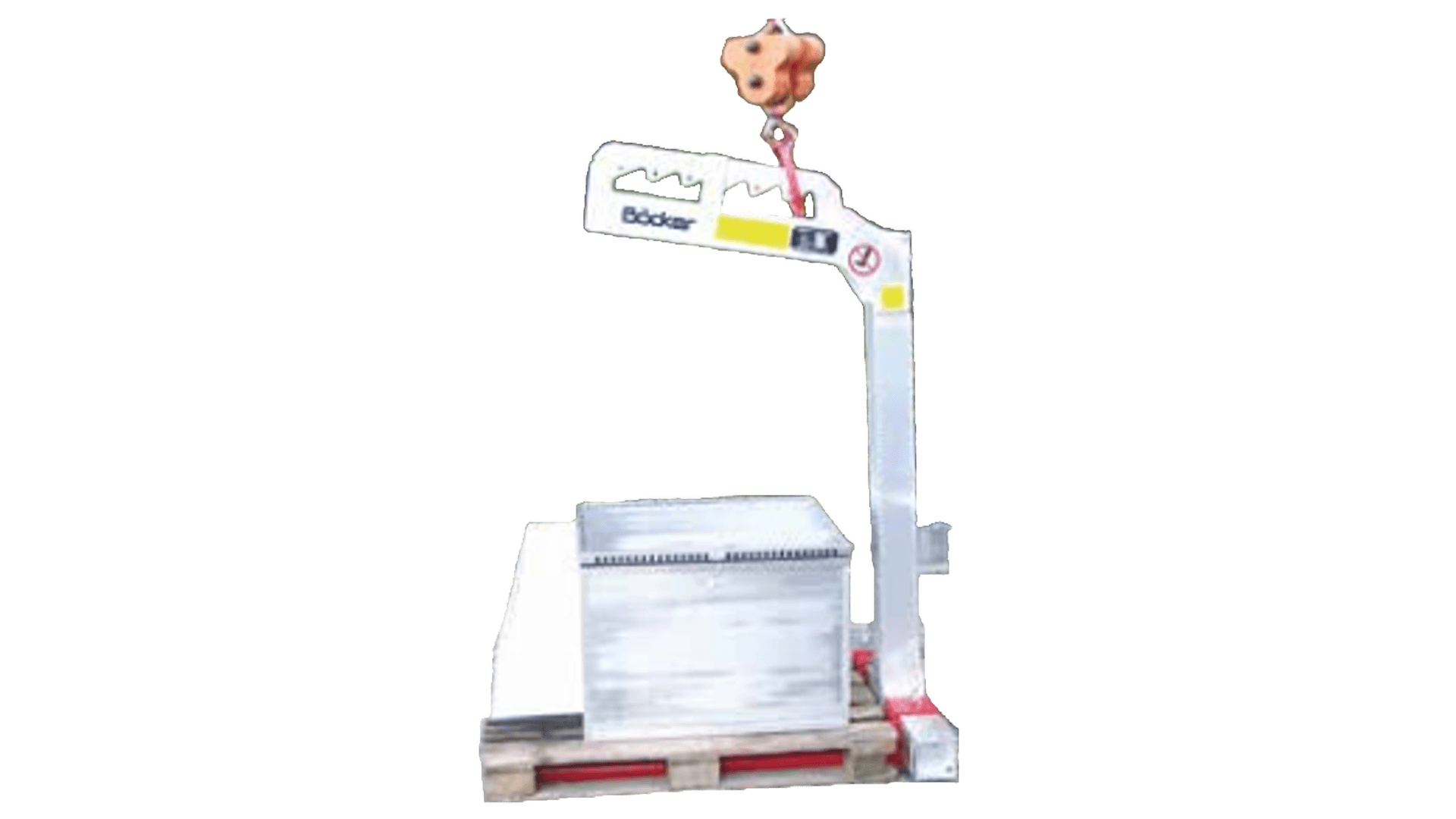 Pallegaffel til kran