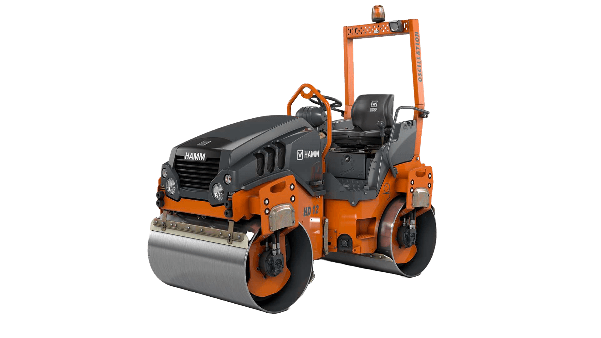 Tromle 2,7 T m. Oscillation