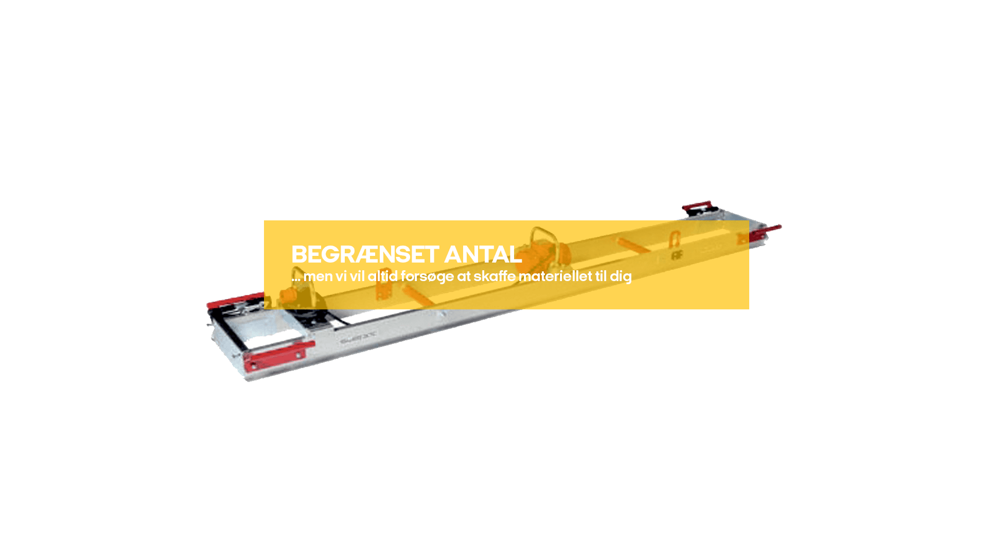 Bjælkevibrator 7,2m 400V - (begrænset antal - kun i udvalgte afd.)*