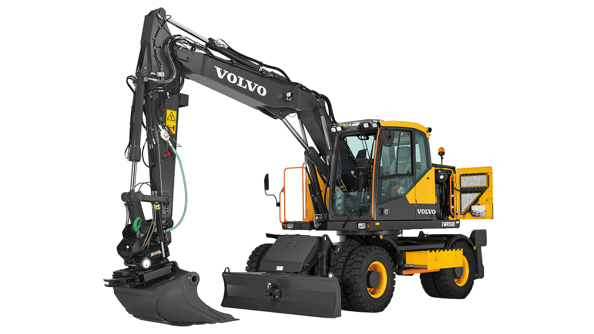 Gummihjulsgraver 18 T