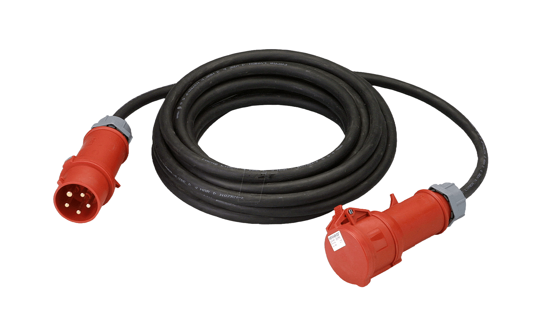 El-kabel, 25m, 3 fase, 400V~/16A