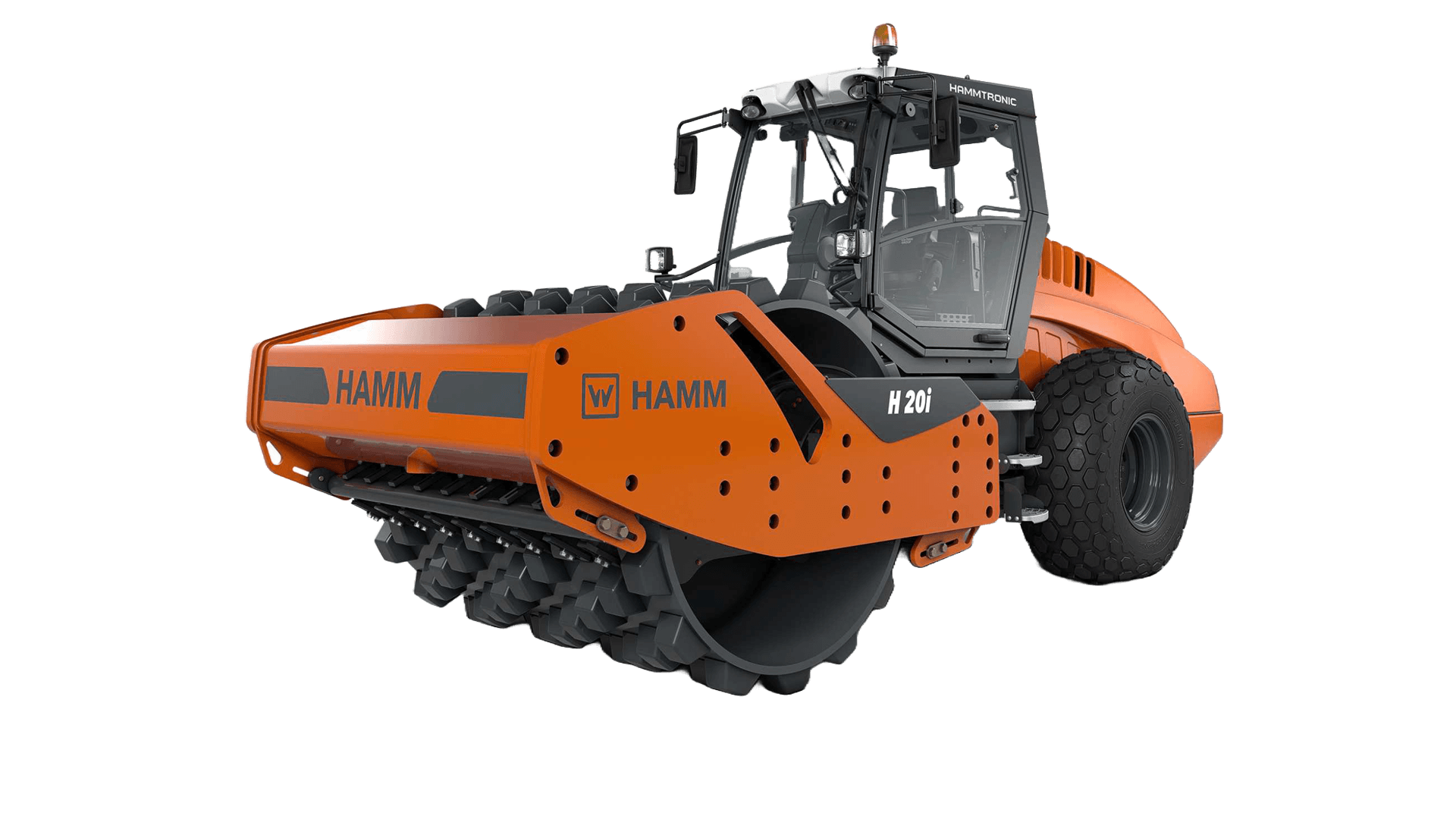 Råjordskompaktor, diesel, 20T (begrænset antal - kun i udvalgte afd.)*