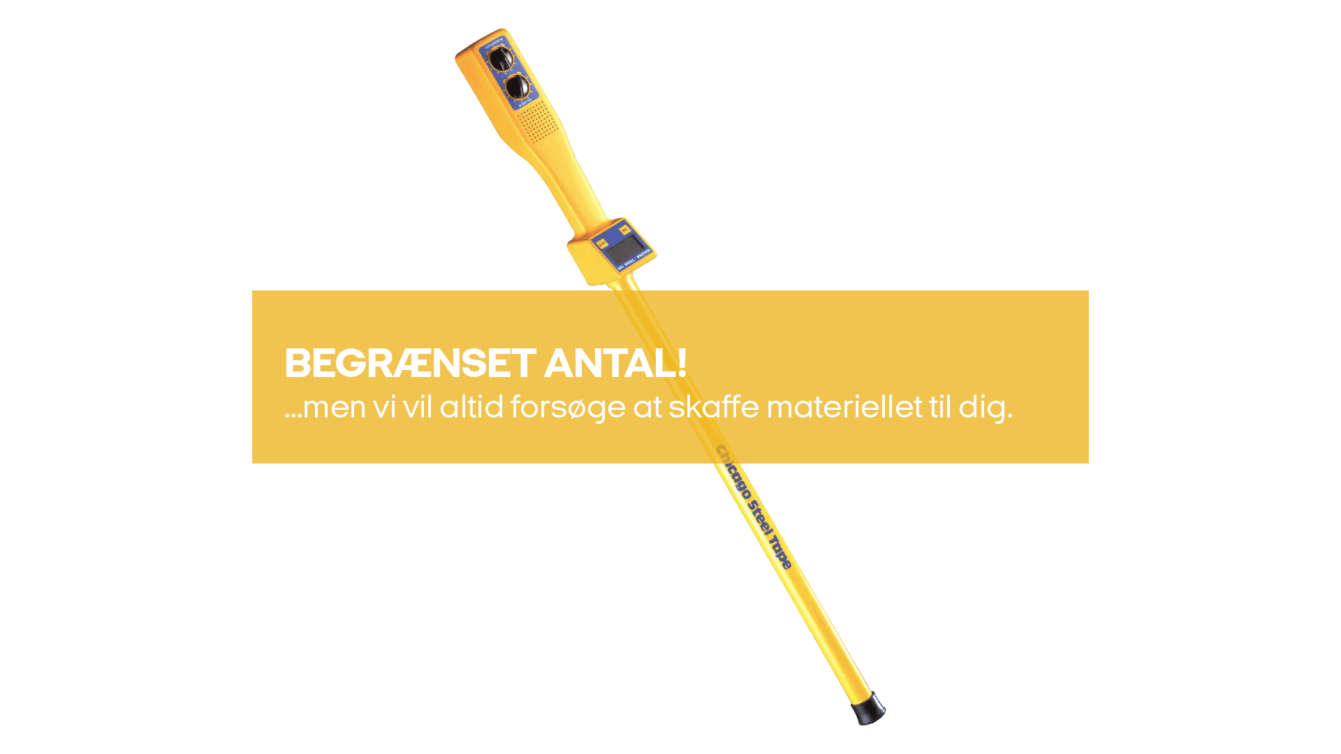 Metaldetektor batteri (begrænset antal - kun i udvalgte afd.)*