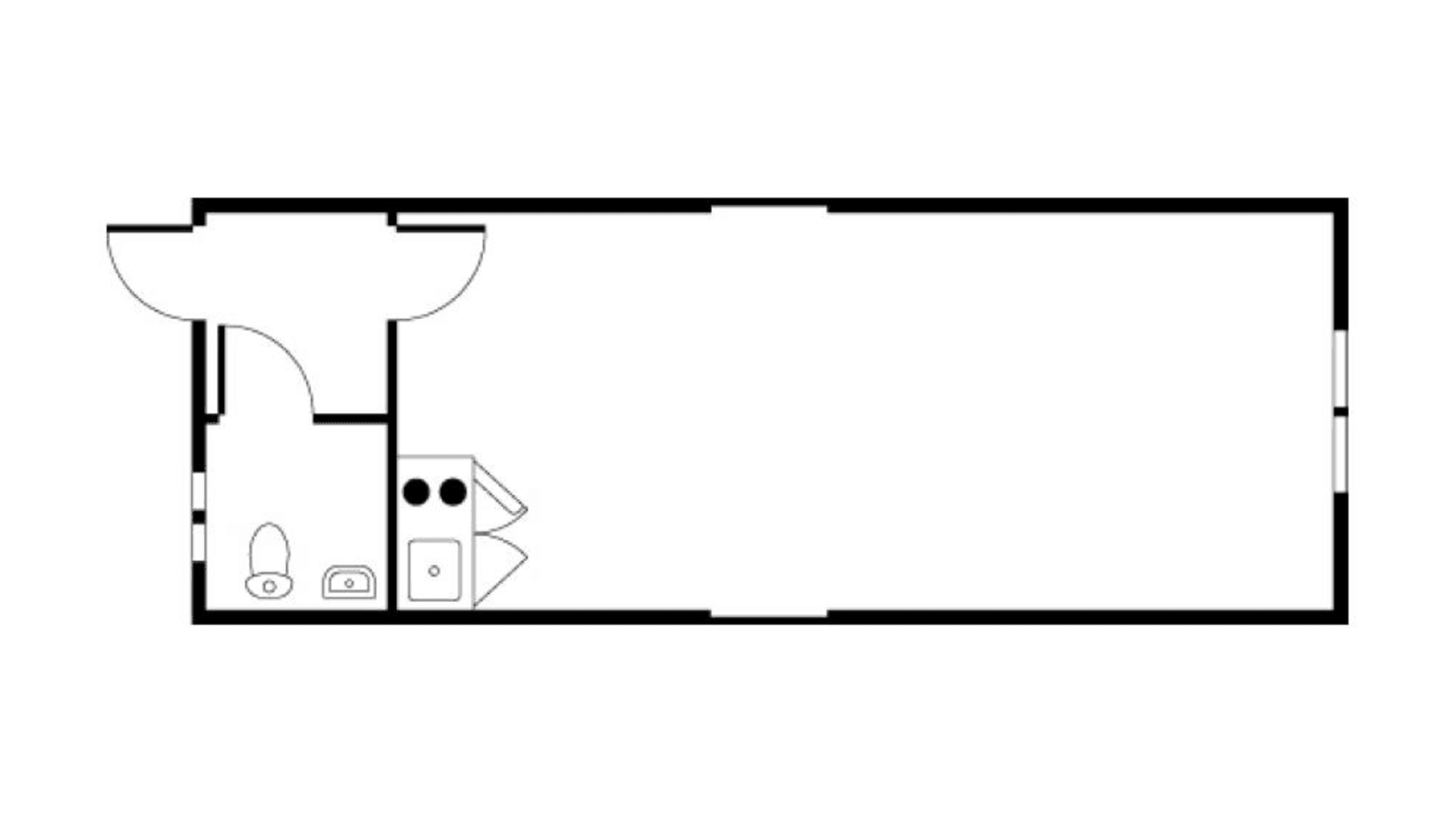 Formandsmodul m. toilet m. gavlindgang