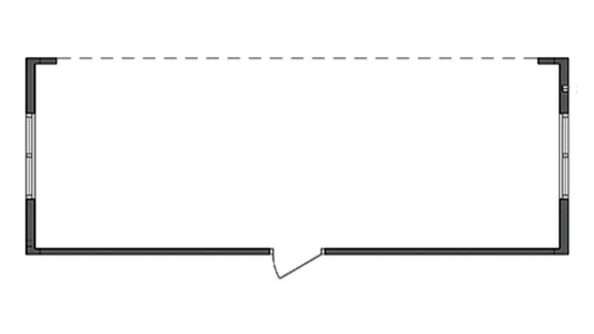 Storrumsmodul m. højre langside