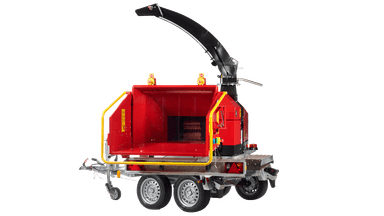 Wood Chipper, Trailermounted 7"- 8"