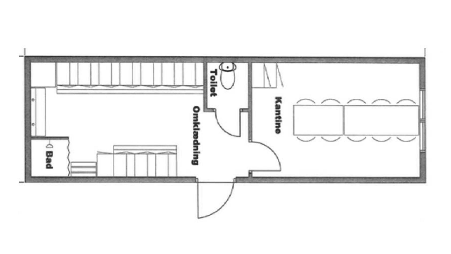 10 pers. Mandskabsmodul 3,0 x 9,6