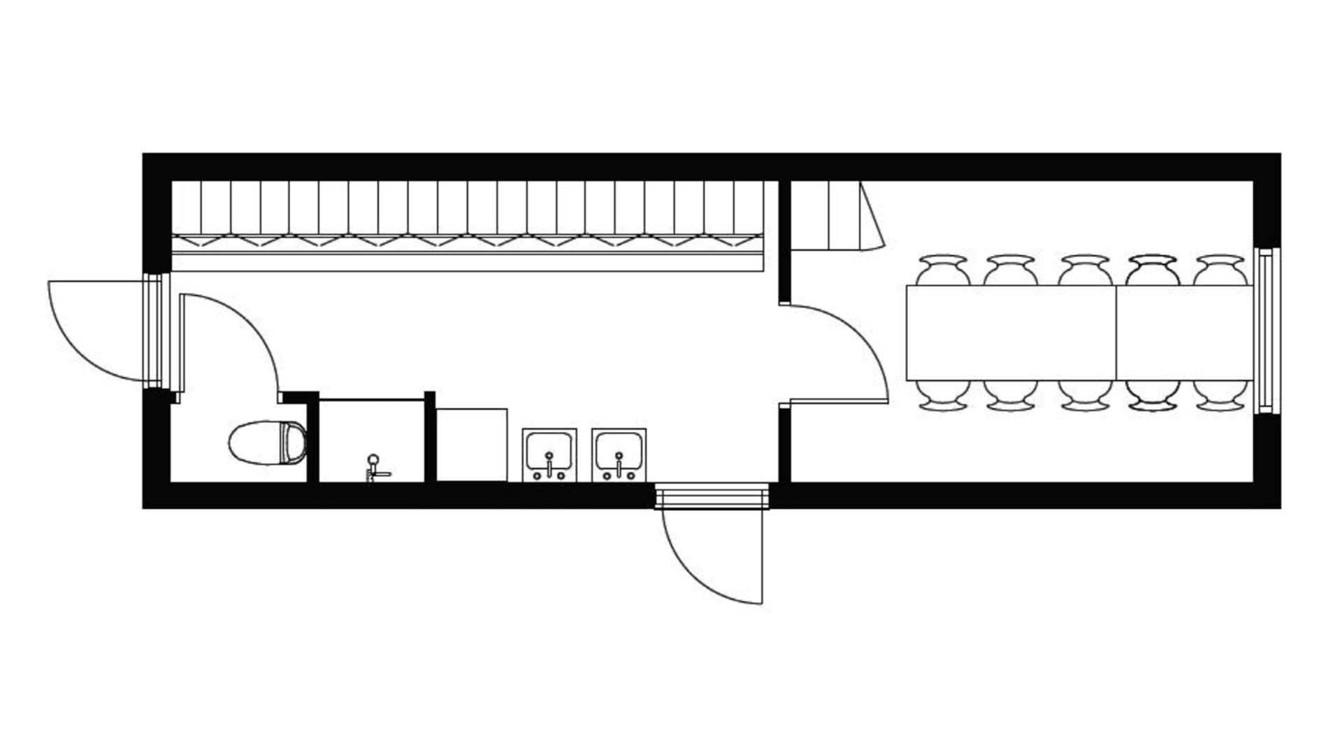 10 pers. Mandskabsmodul S Venstre