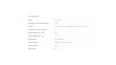 Rotorlaser batteri 2 Fald