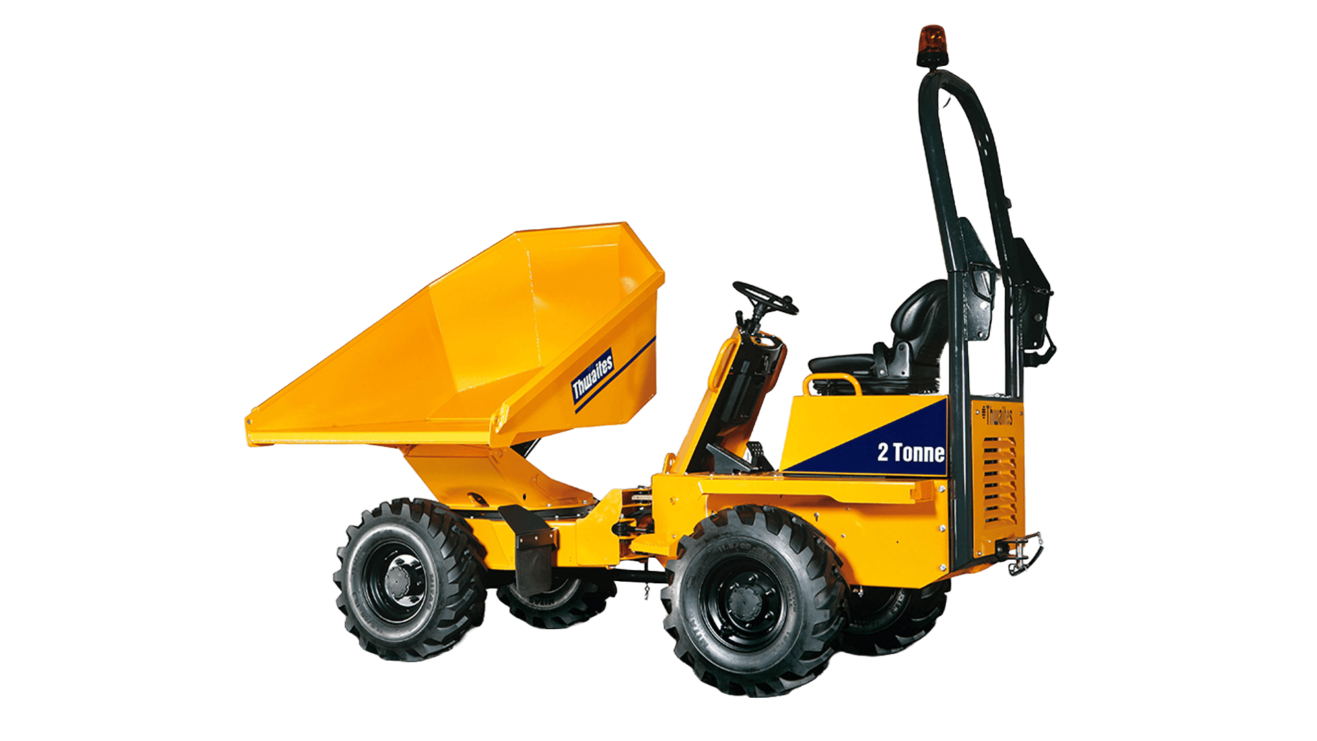 Dumper 2.0T / 1.2m³, m. høj/sidetip, Diesel