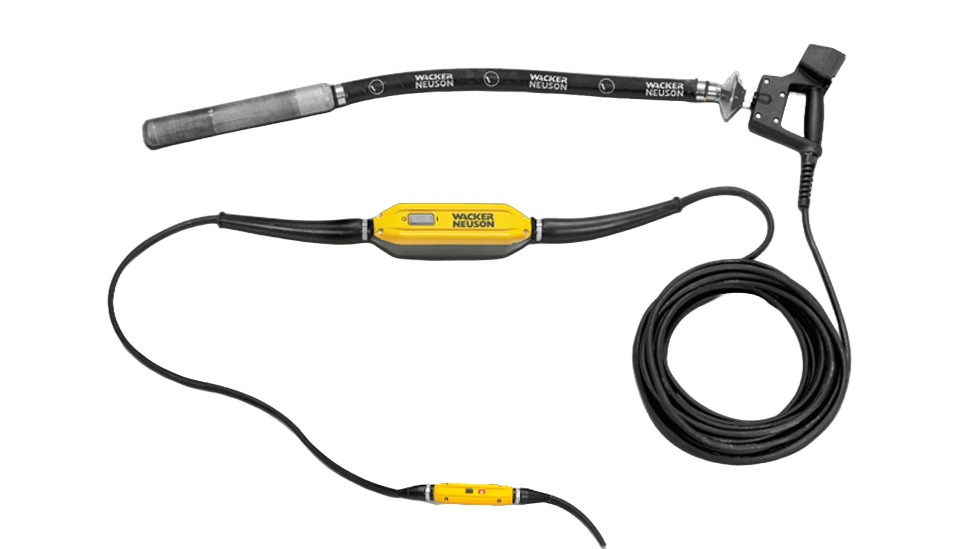 Stavvibrator (pistolstav) 38mm 230V 1m højfrekv.