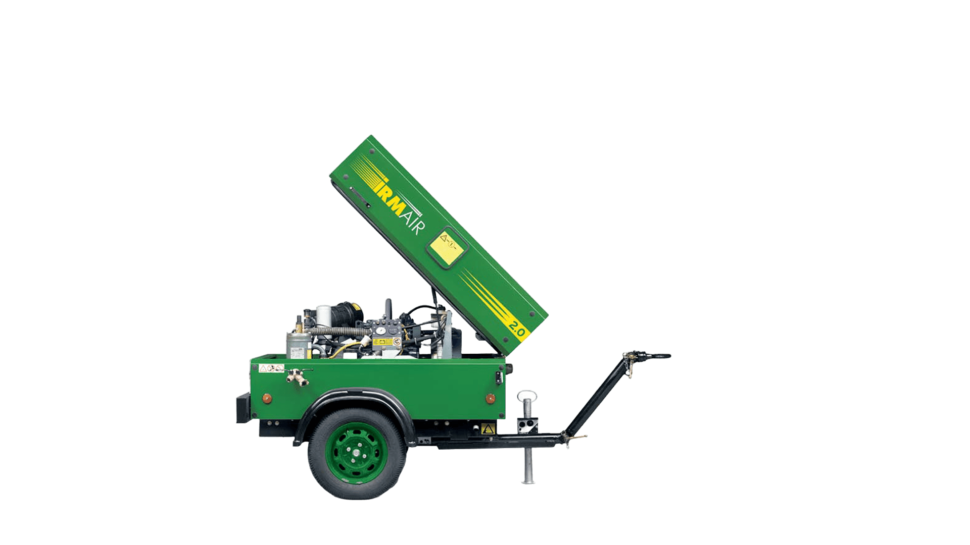 Kompressor 2,0 m3 Trailermonteret (skaffevare! - ikke i standard sortiment)*