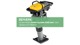 Upright rammer - electric, 70 kg