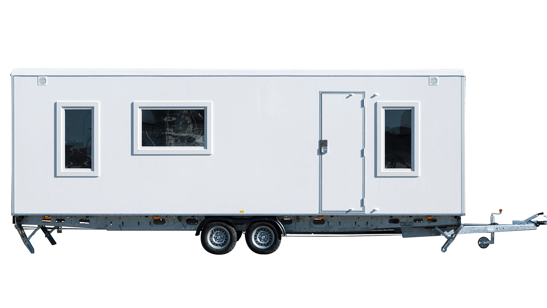 Kontor letvogn m. 2 rum