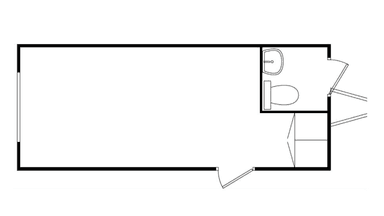 8/10 pers. kontor m. toilet m. kværn