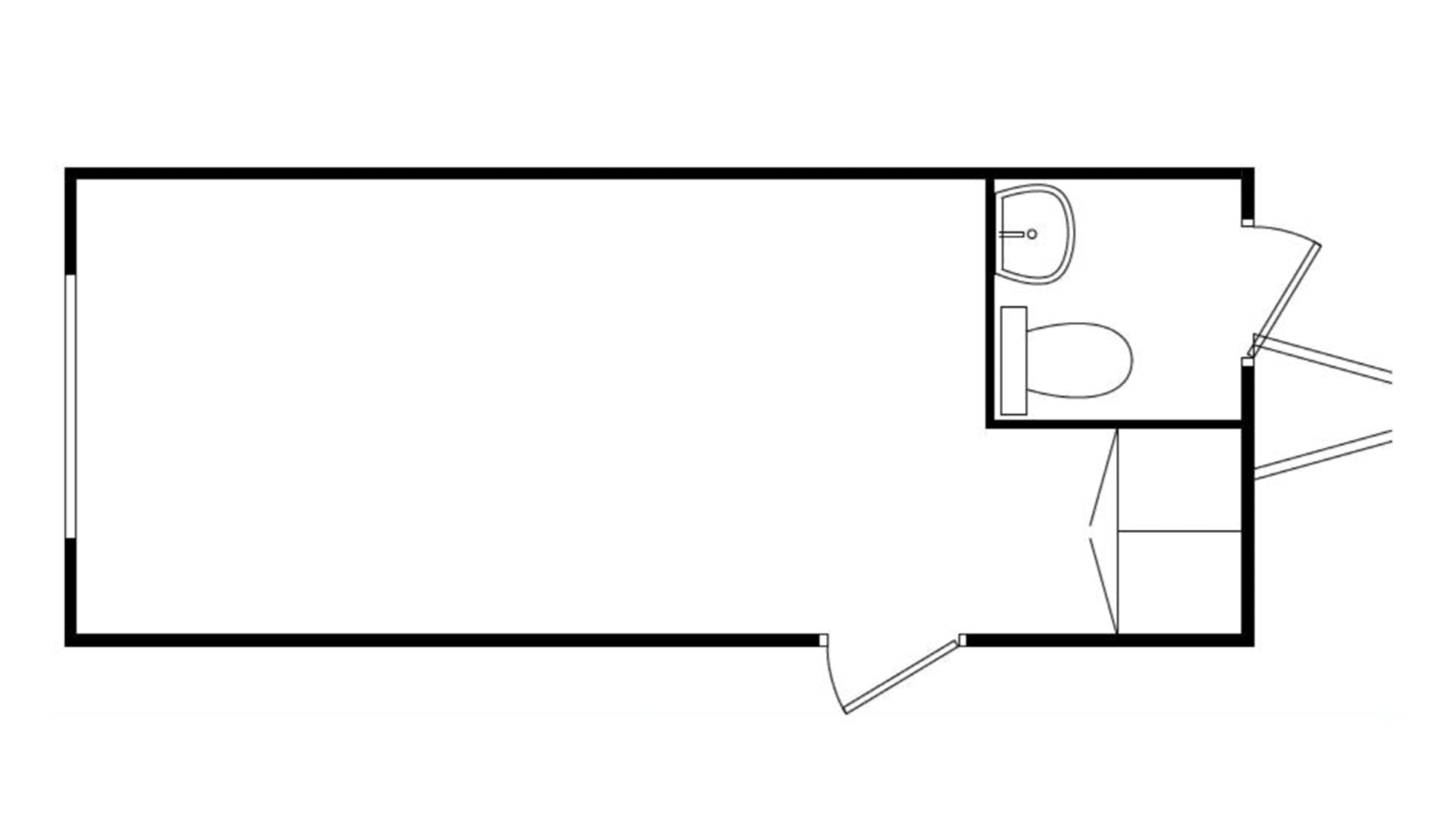 8/10 pers. kontor m. toilet m. kværn