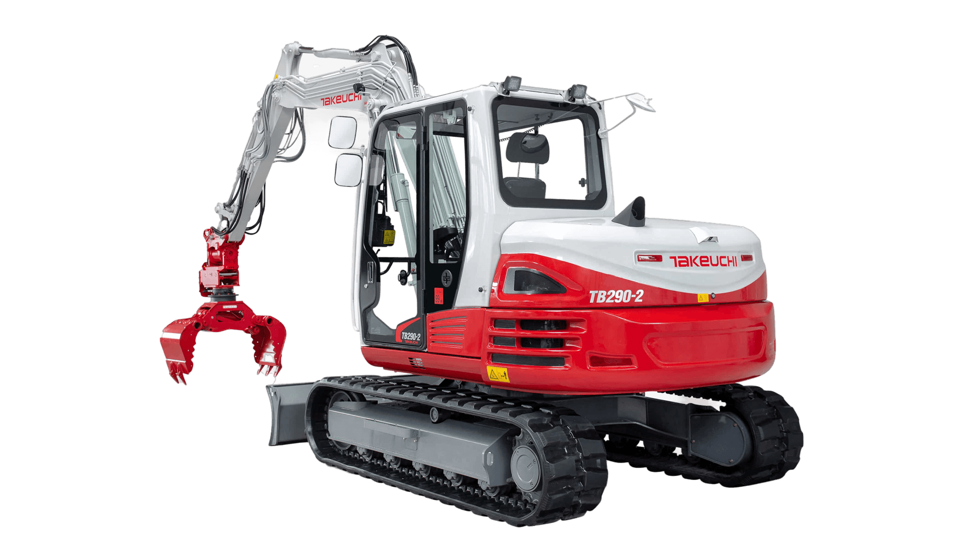 Gravemaskine 8-9 tons m/ trykkabine (begrænset antal - kun i udvalgte afd.)*