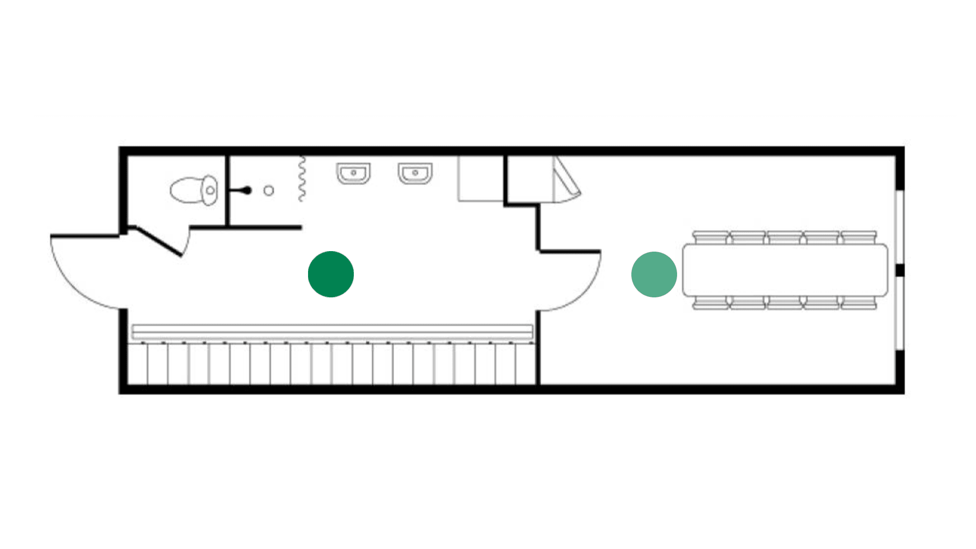 10 pers. mandskabsmodul sportsvogn venstre