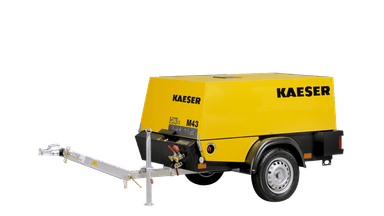 Kompressor 4,3 m3 Trailermonteret (skaffevare! - ikke i standart sortiment)*