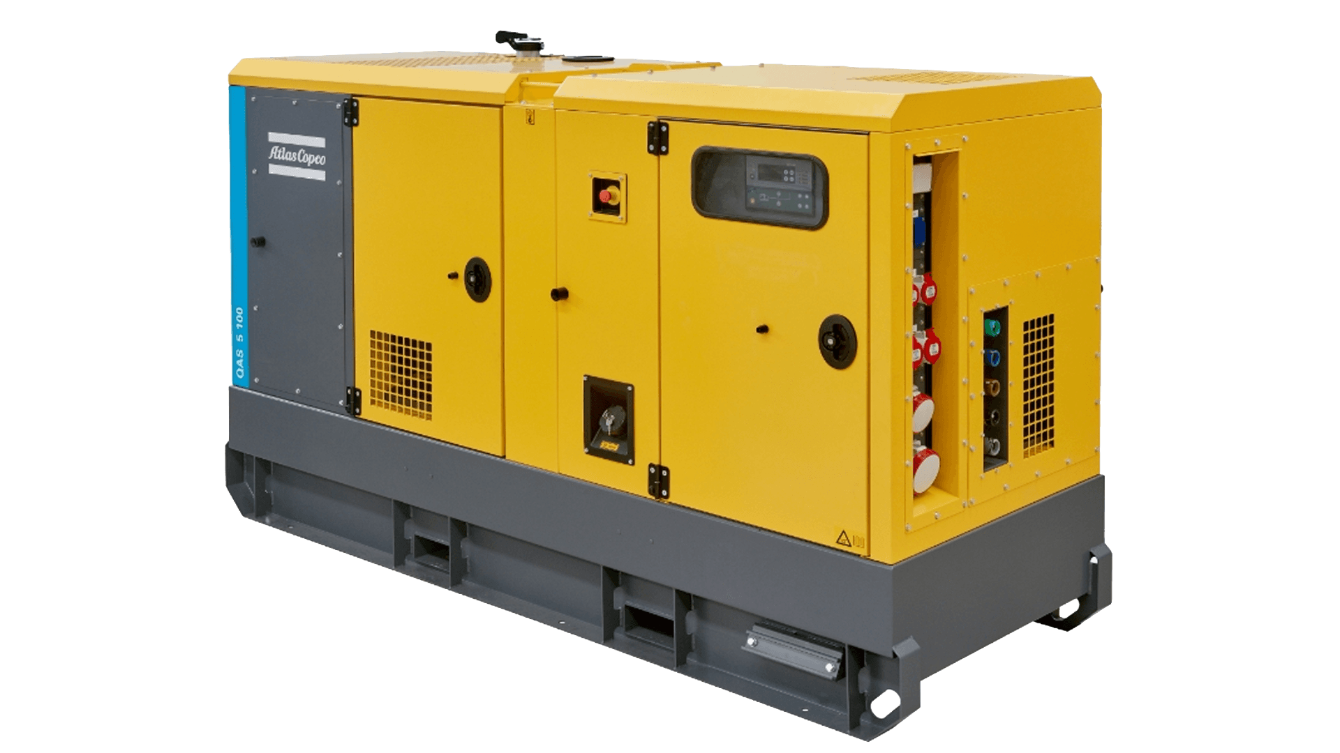 Generator 400/230V (100kVA/80kW) trailer diesel (Begrænset antal - kun i udvalgte afd.*)