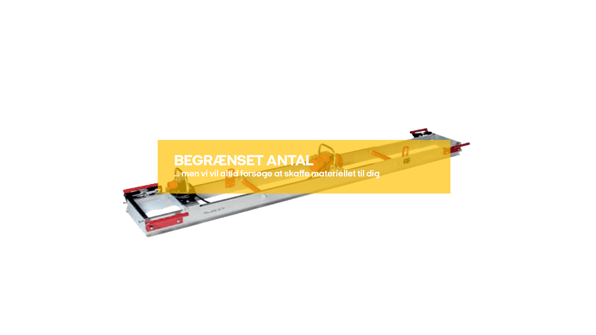 Bjælkevibrator 8,2m 400V (begrænset antal - kun i udvalgte afd.)*