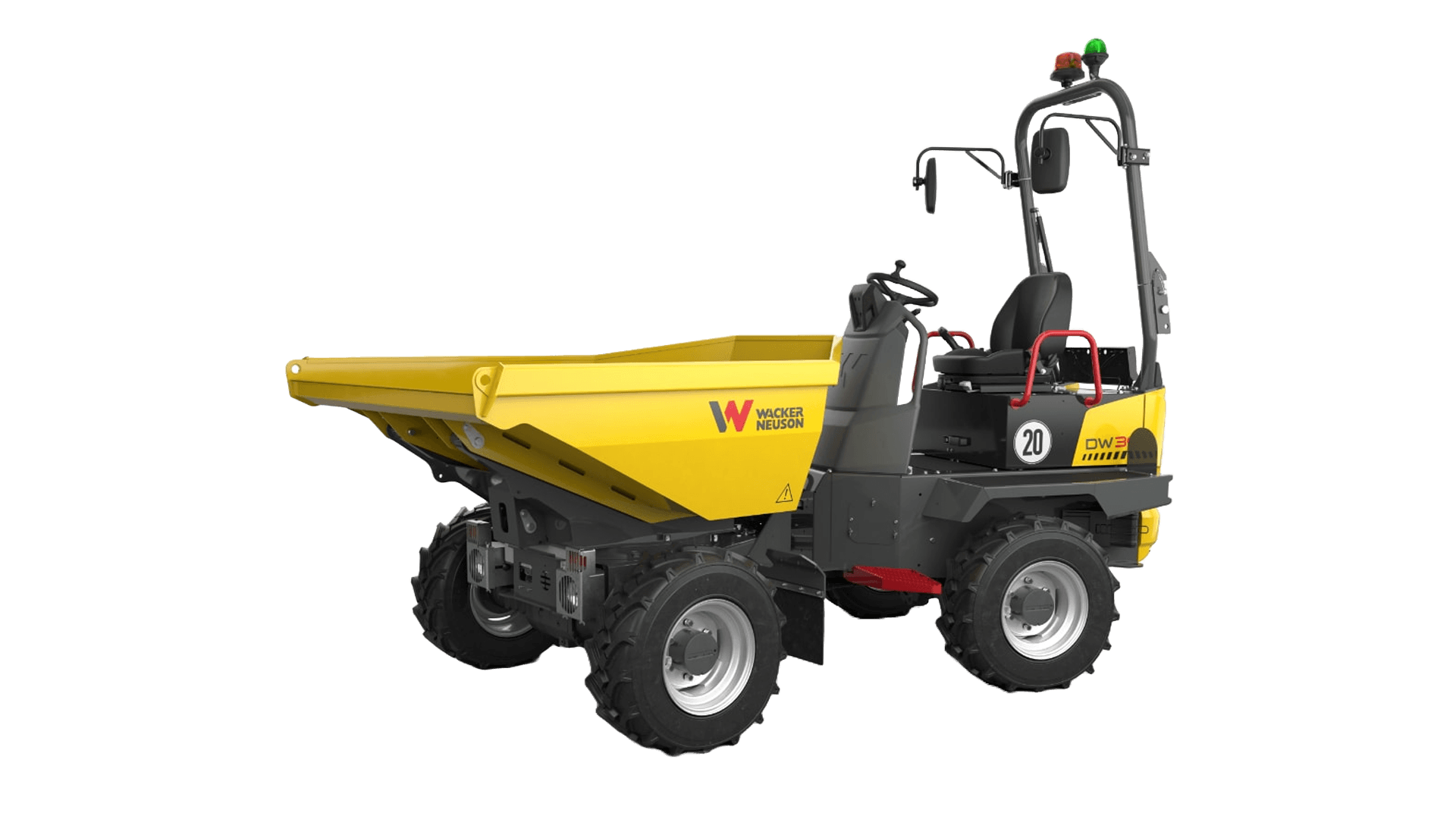 Dumper, diesel front- & sidetip 3.0T 1,85 m³