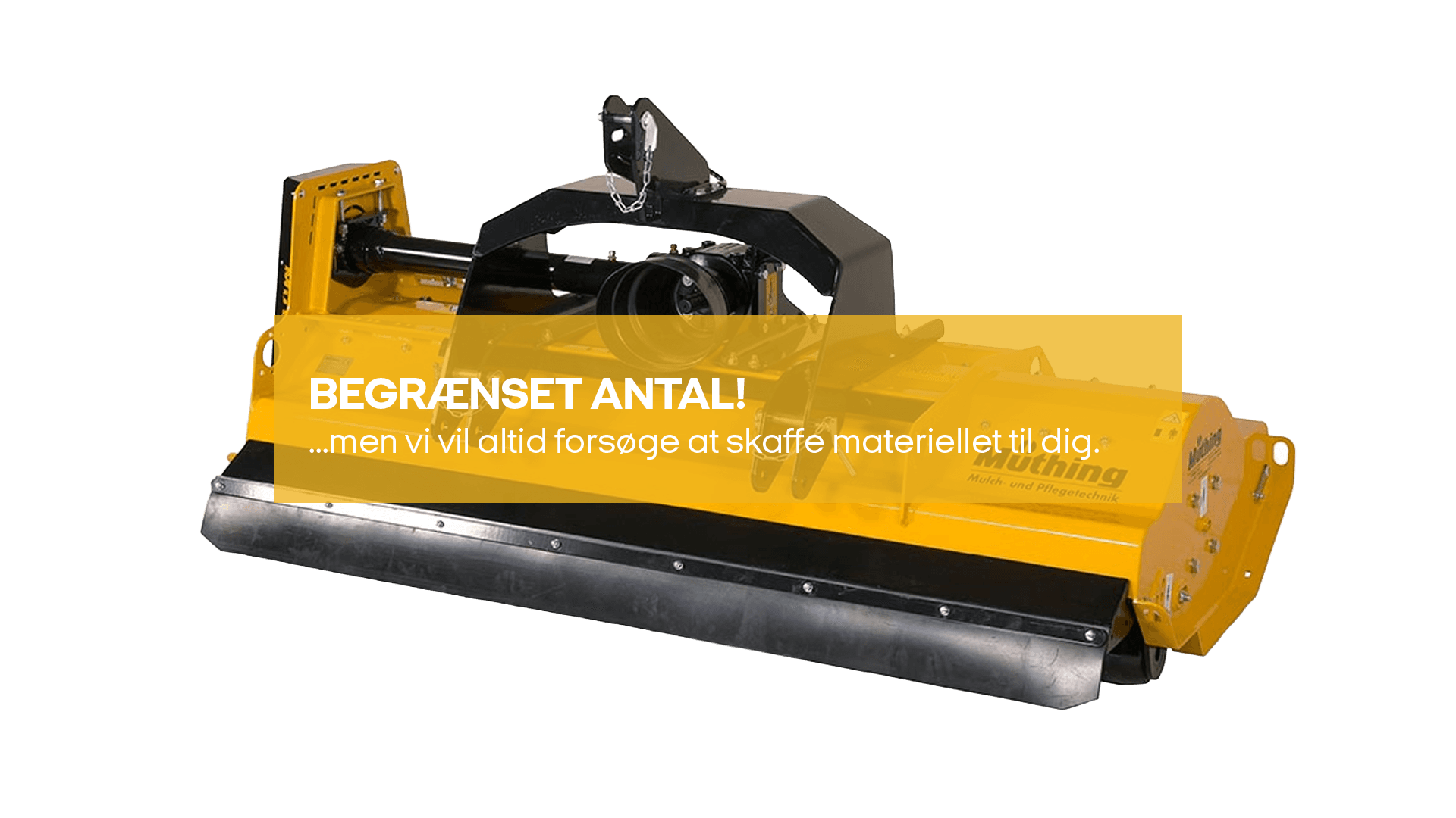 Slagleklipper 140cm til traktor (begrænset antal - kun i udvalgte afd.)*