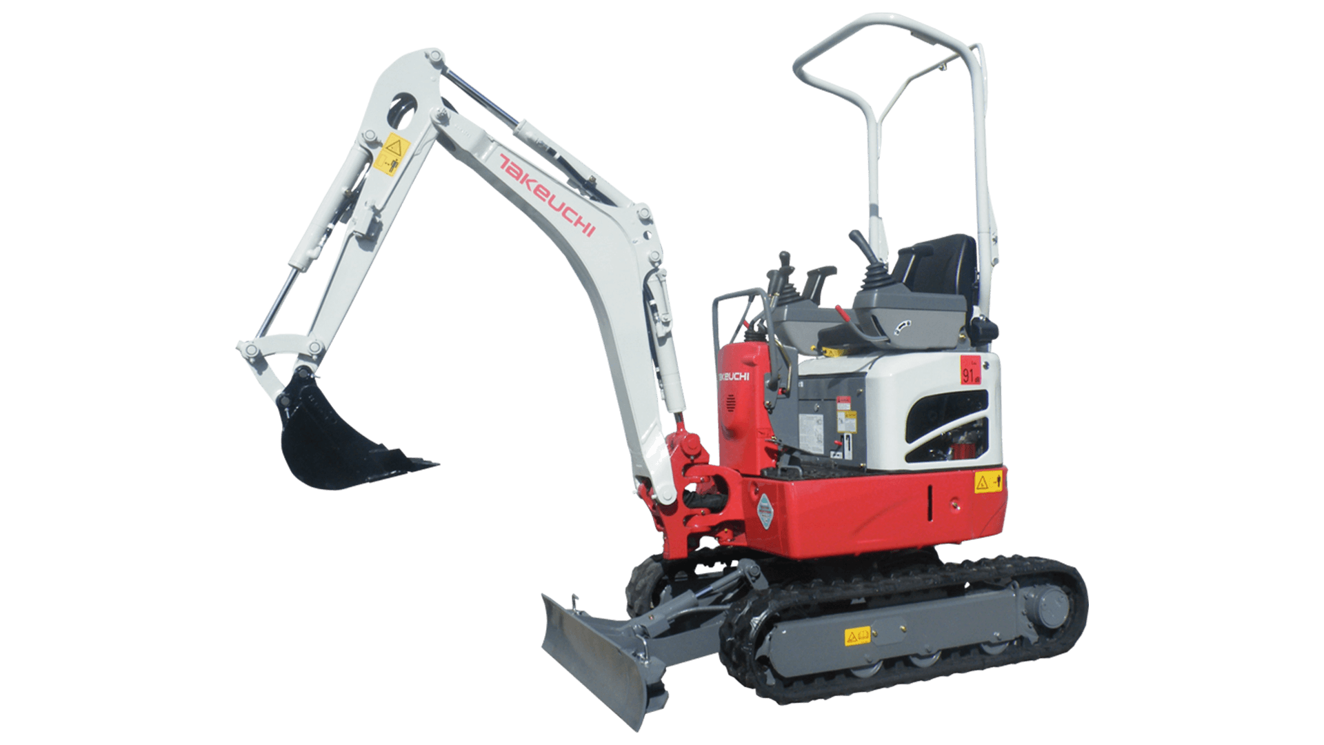 Gravemaskine 1 T - el/diesel