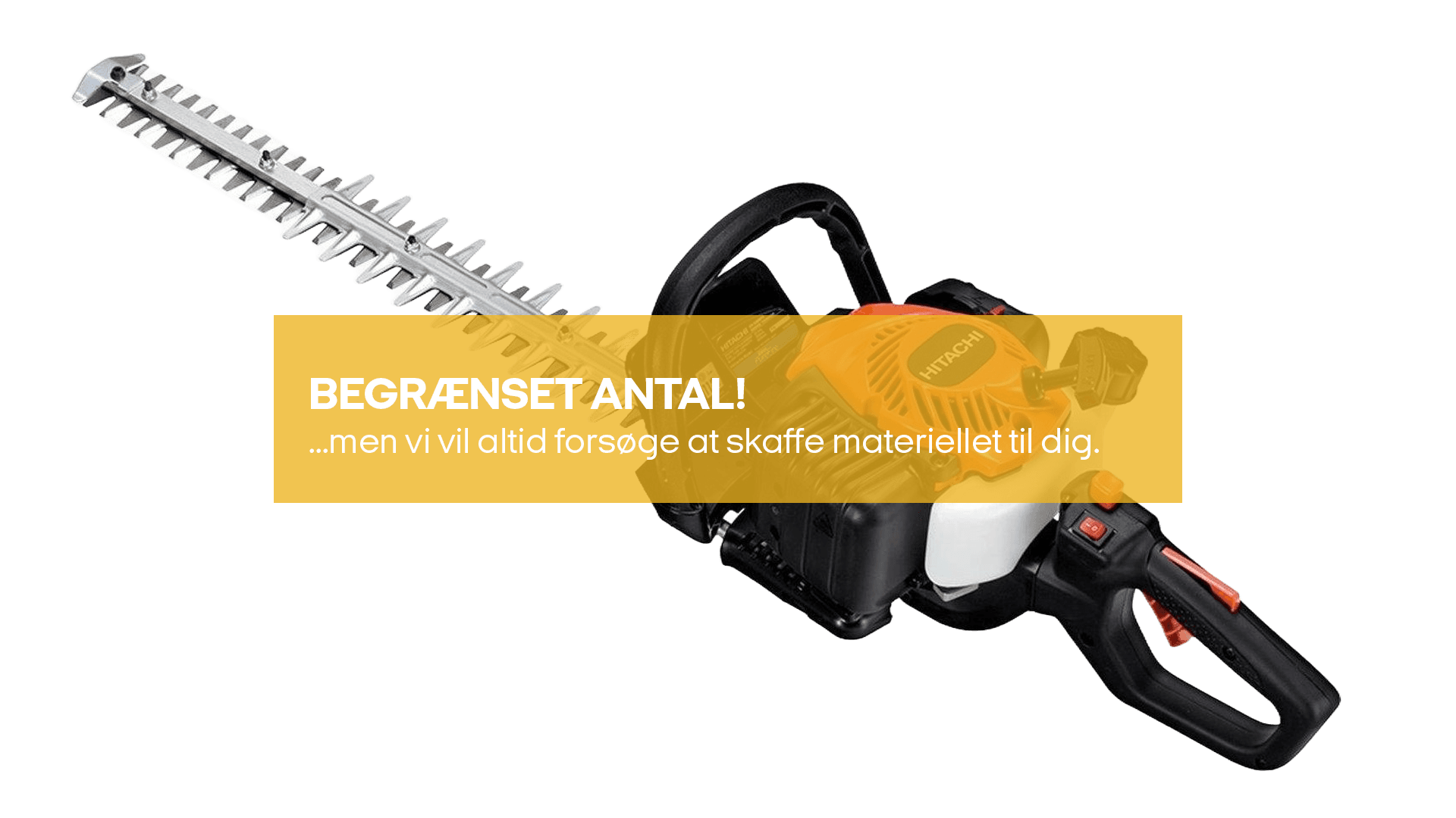 Hækkeklipper benzin (begrænset antal - kun i udvalgte afd.)*