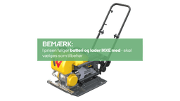 Platecompactor Asphalt DC 50cm 60-110kg (15-20kN)