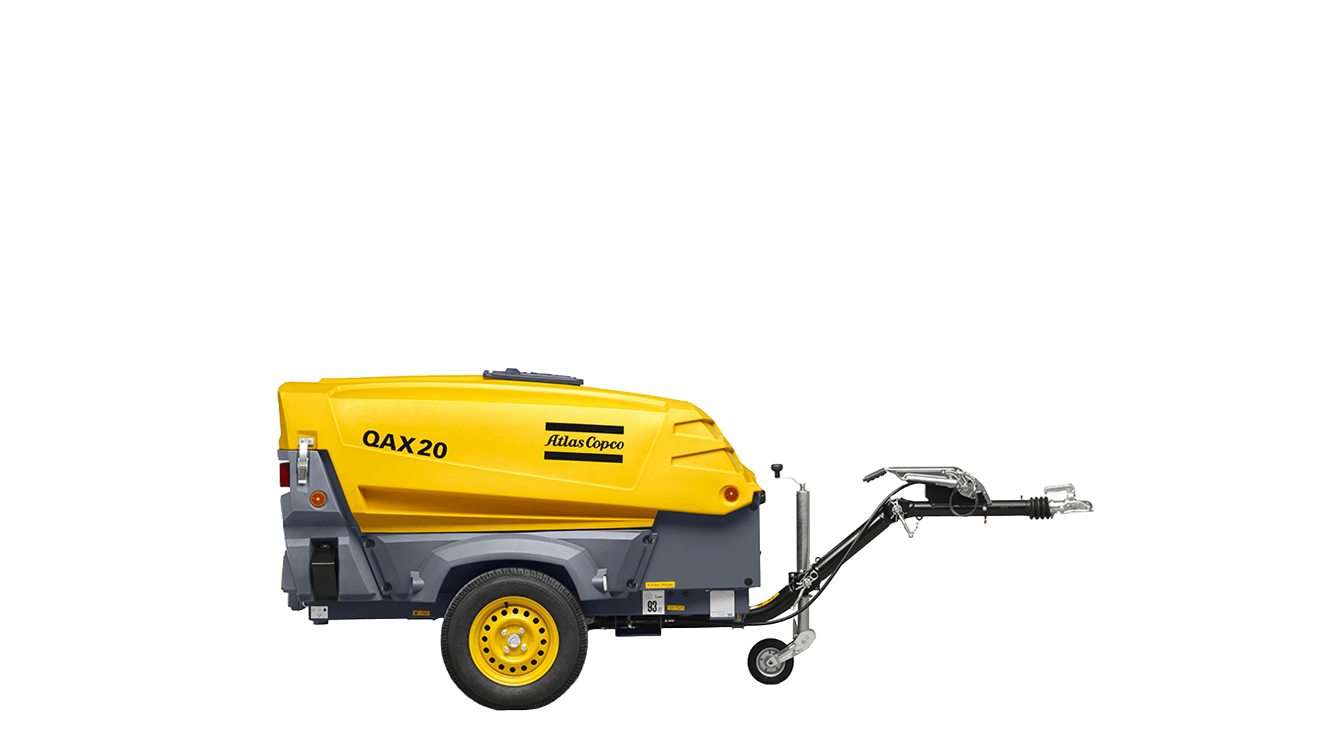 Generator 400/230V (12-20kVA/9-16kW) trailer diesel