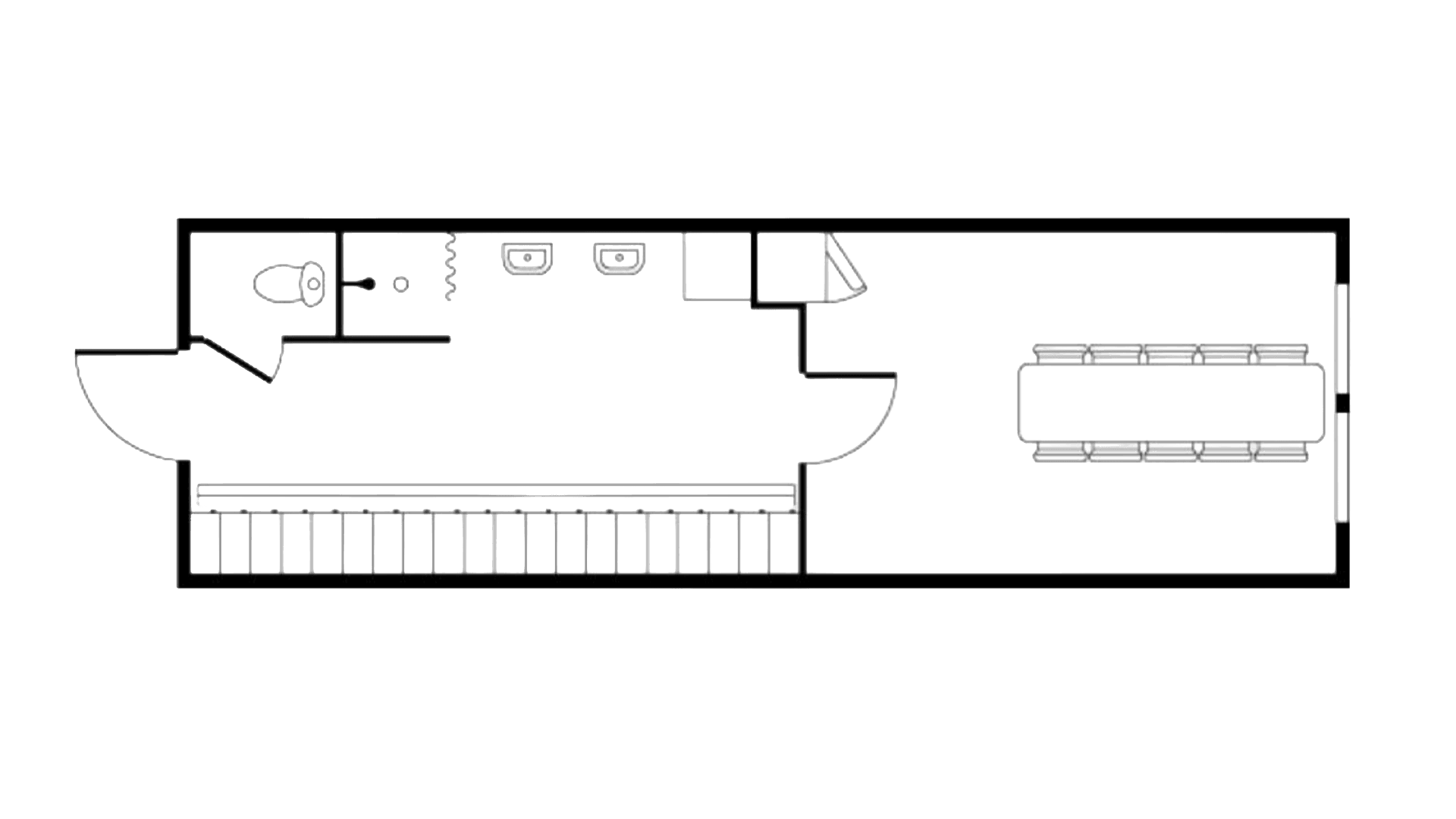 10 pers. mandskabsmodul sportsvogn venstre