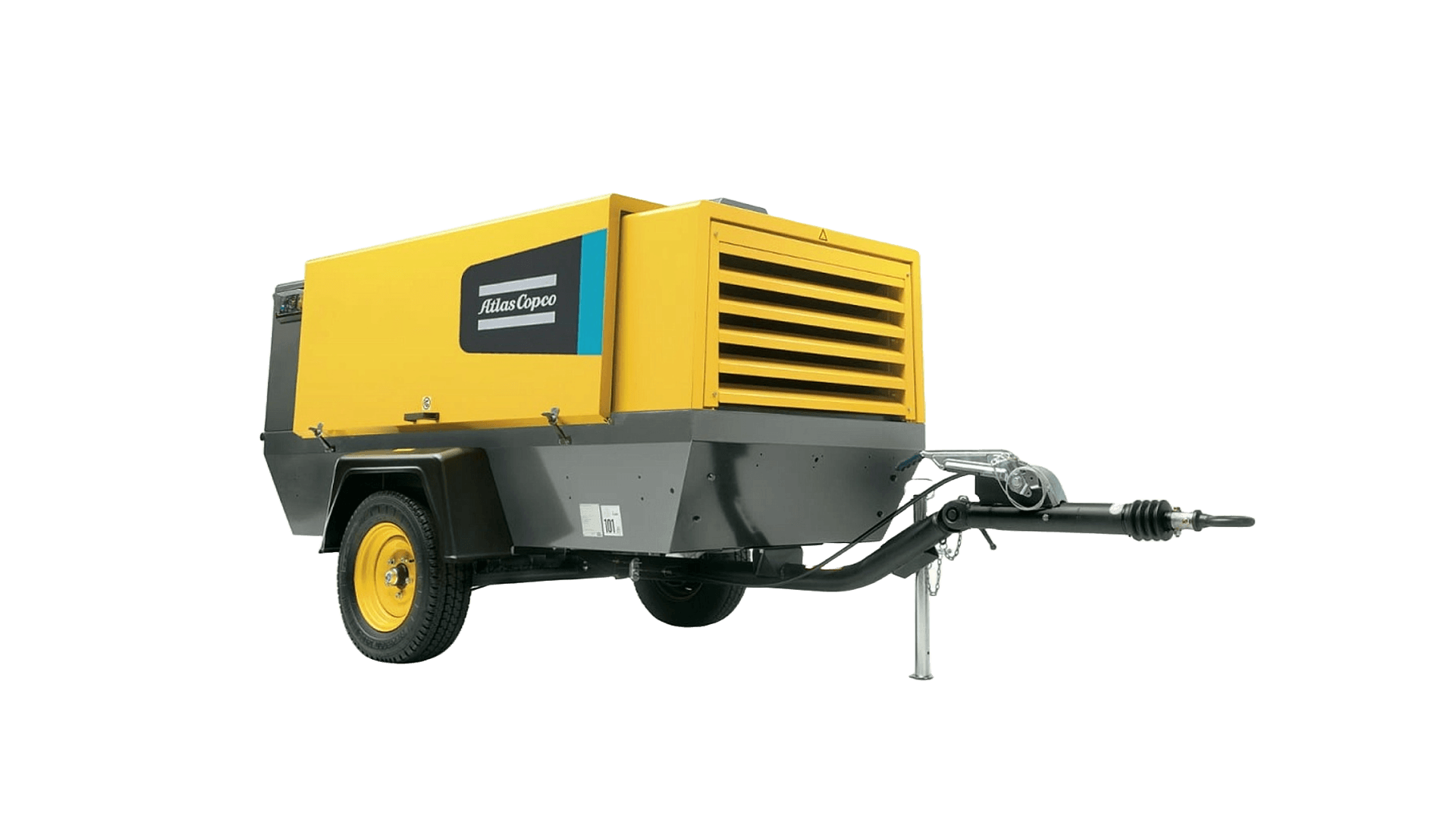 Kompressor 10 bar/ 9.6m3 m. efterk Trailermonteret - "Begrænset antal"