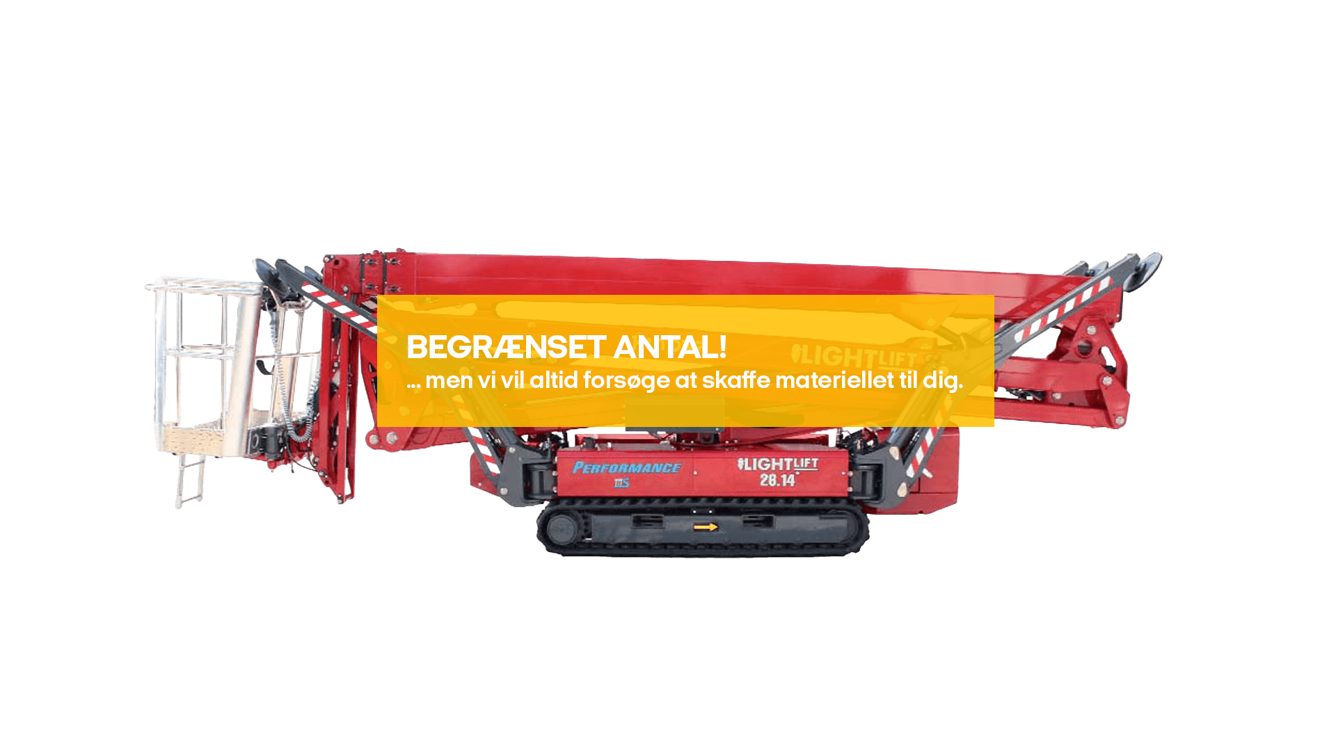 Bæltelift knækarm, Bi-Energy 26m